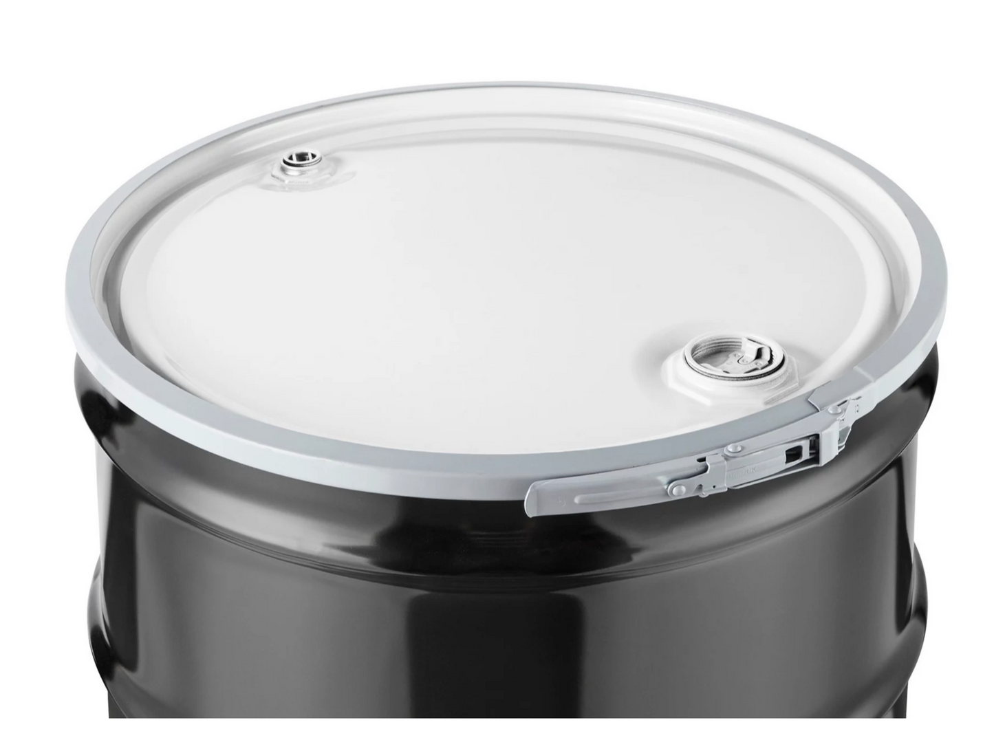 Contenedor Para Residuos 200 Litros Tambo Metal Con Tapa
