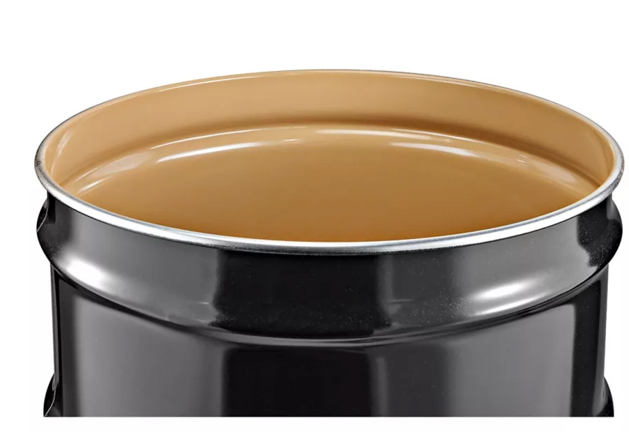 Contenedor Para Residuos 200 Litros Tambo Metal Con Tapa