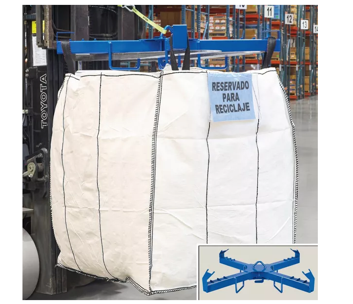 Barcinas Super Sacos 90x160 Carga 1500 Kg Nuevo