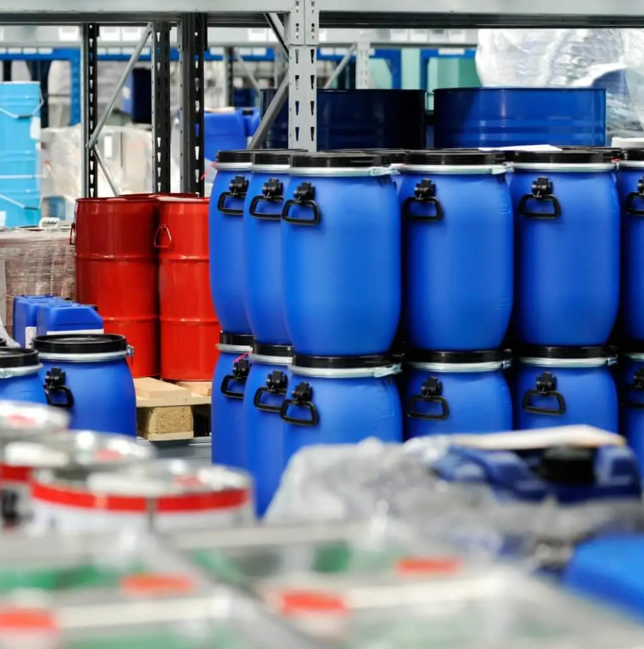 Bote Lechero De Plástico Tapa y Aro Cierre Hérmetico 60 Litros